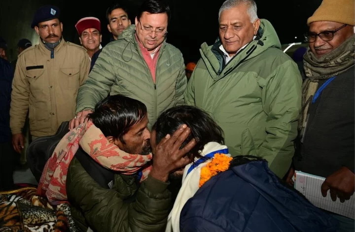 Uttarakhand tunnel collapse: The story behind this heart-warming father-son kiss