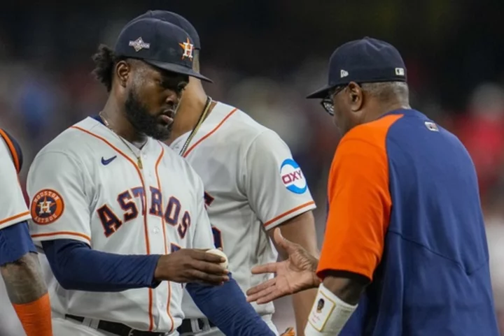 Cristian Javier struggles as Houston Astros lose to Texas Rangers in ALCS Game 7