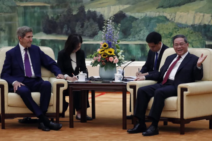 Climate envoy John Kerry meets with Chinese officials amid US push to stabilize rocky relations