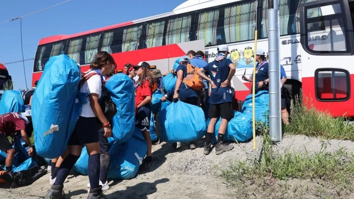 UK Scouts in South Korea: 'Strangers are coming up and apologising'