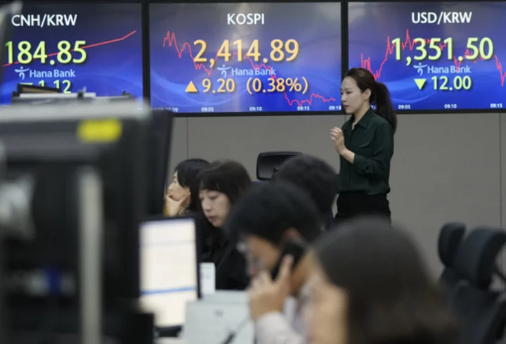 Stock market today: Asian shares rise, buoyed by Wall Street rally from bonds and oil prices