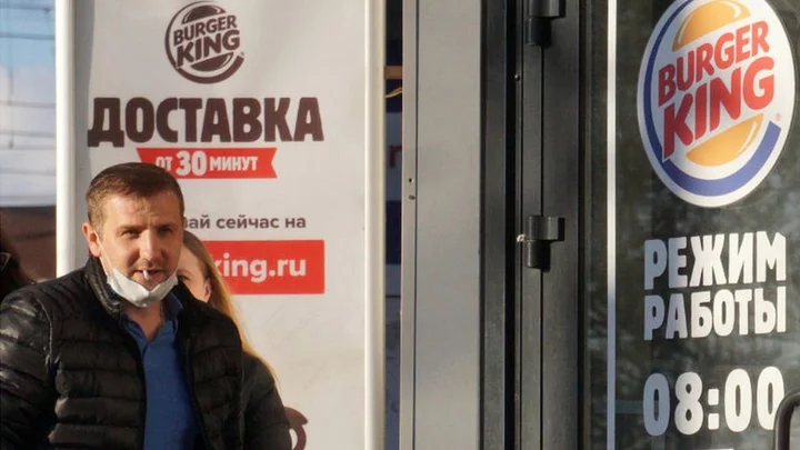 Burger King still open in Russia despite pledge to exit