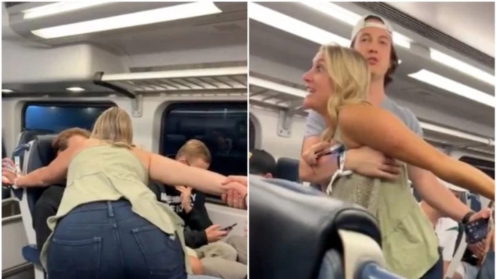 Woman loses her job after xenophobic train rant goes viral