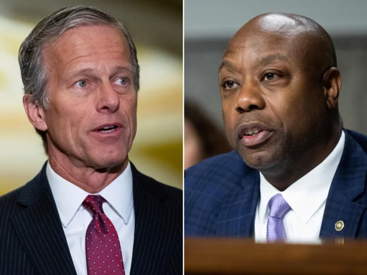 No. 2 Senate Republican to endorse Tim Scott for president