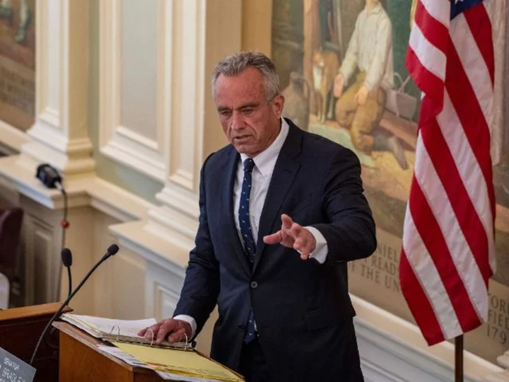 Robert F. Kennedy Jr. emphasizes the importance of a democratic election and hits DNC in speech to New Hampshire Senate