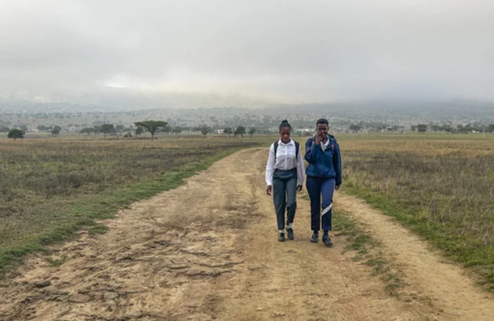 Long walk to school: 30 years into freedom, many kids in South Africa still walk miles to class