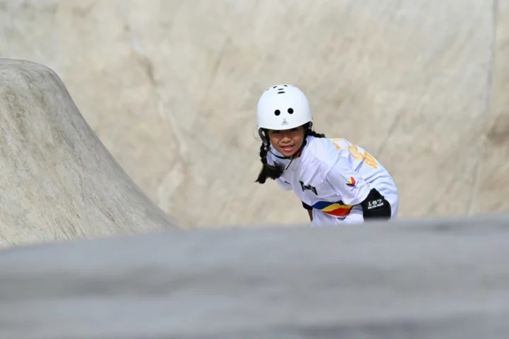 India fires first world record of Games as skateboarder, 9, has 'fun'