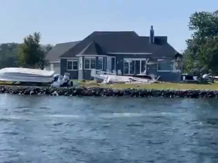 Boat crashes into Lake of the Ozarks home, injuring 8 on board, troopers say