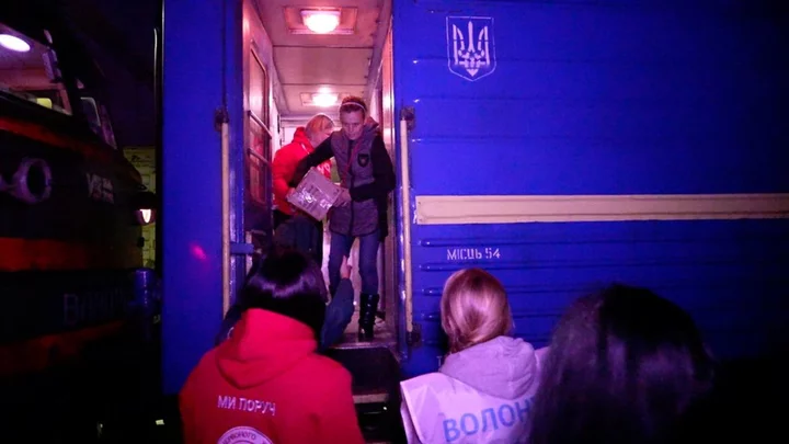 Ukraine war: Russian attacks force evacuations of children