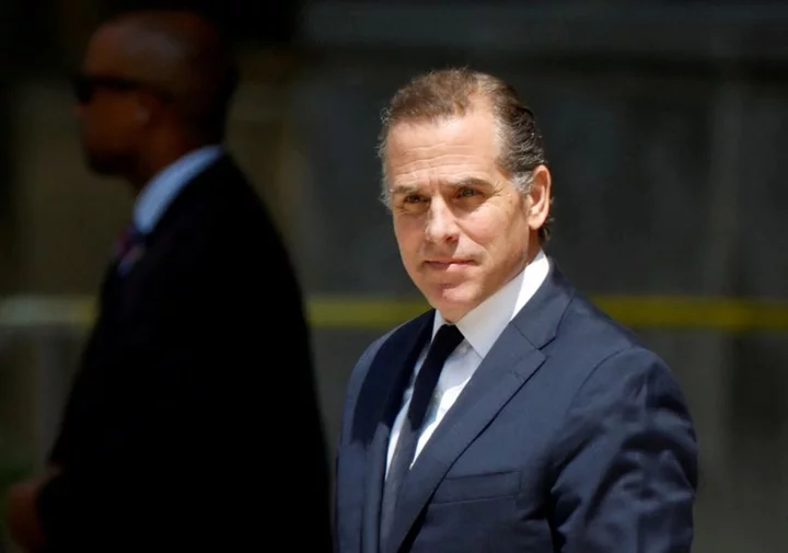 Hunter Biden due to plead not guilty to gun charges in Delaware court