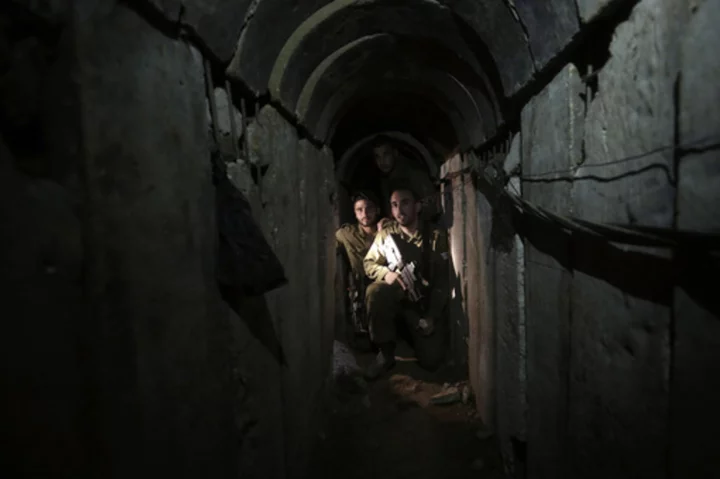 A spider web of Hamas tunnels in Gaza Strip raises risks for an Israeli ground offensive