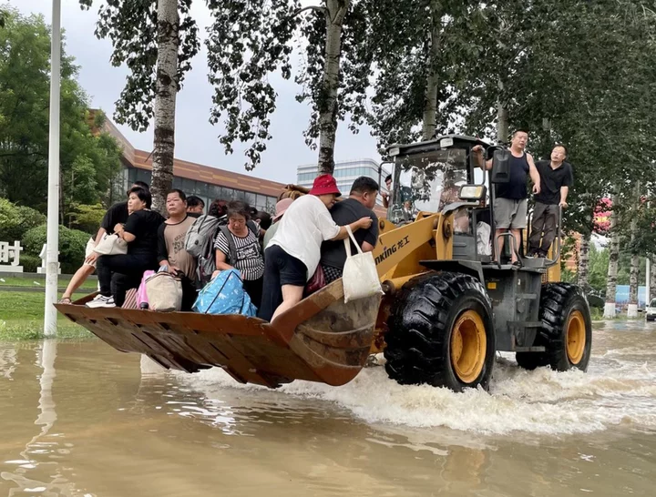 The Chinese town engulfed by a flood to save Beijing