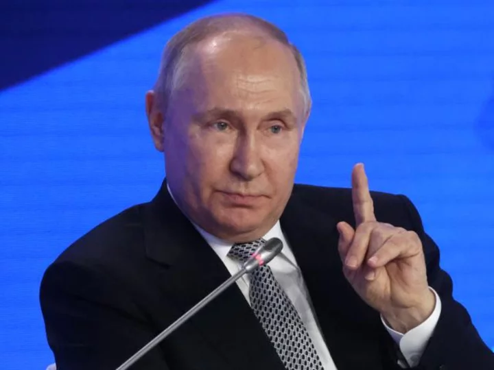 Putin says Russia has 'sufficient' cluster munitions and may retaliate if Ukraine uses them