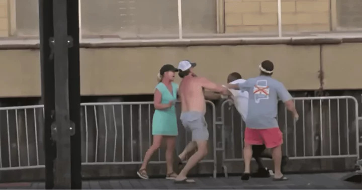 Alabama boat fight: Poolside parody of riverfront brawl goes viral as Internet finds it funny and uplifting