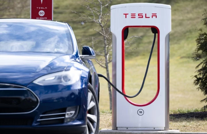 Musk gives Ford access to Tesla's US chargers