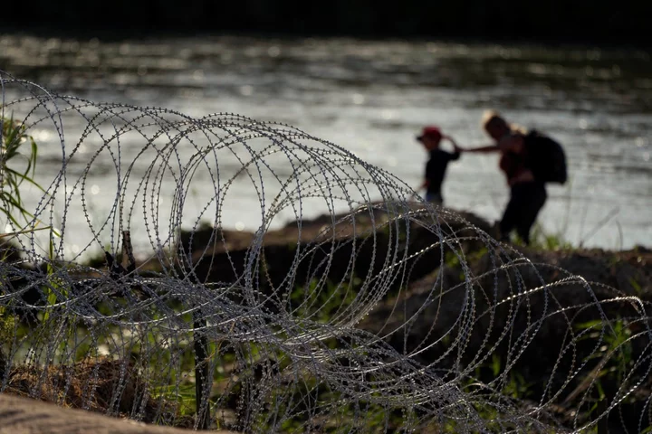 Texas congresswoman slams Greg Abbott’s ‘cruel and inhumane’ floating razor barriers at border