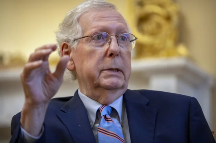 Mitch McConnell, standing apart in a changing GOP, digs in on his decades-long push against Russia