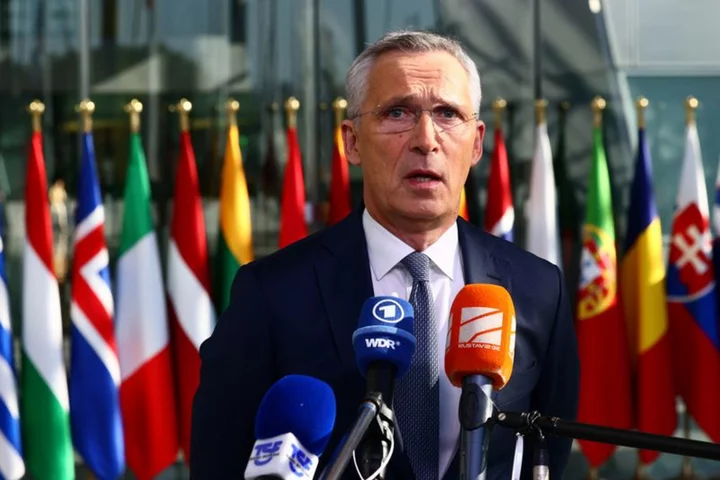 NATO's support to Ukraine makes a difference on battlefield -Stoltenberg