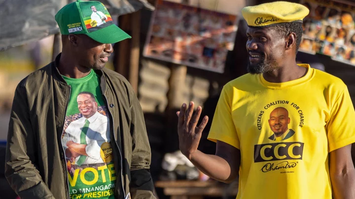 Zimbabwe election: Chicken and chips put a taste for democracy to the test