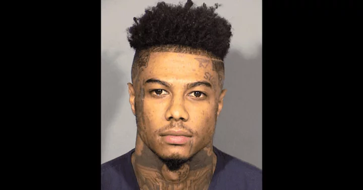 Blueface arrested over alleged involvement in Las Vegas robbery, Internet says 'Karma's a b****'