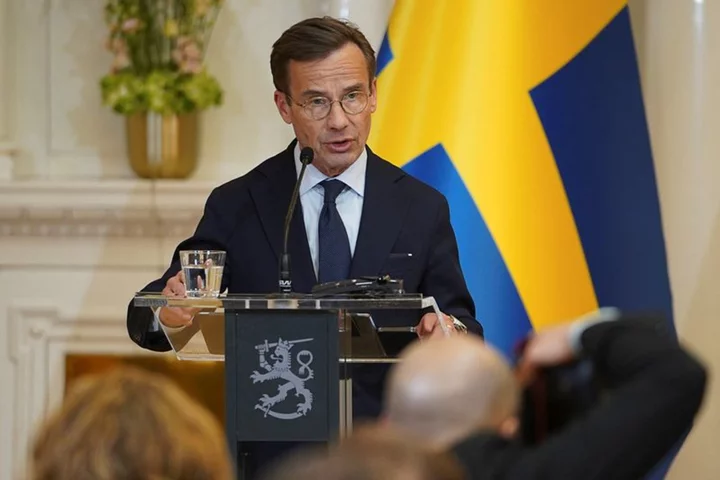 Sweden sets sights on joining NATO by next month but may be delayed, PM says