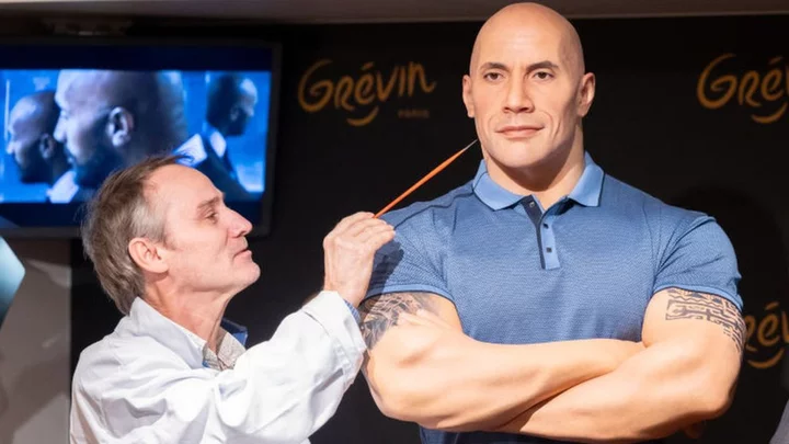 The Rock waxwork museum makes skin tone fix after criticism
