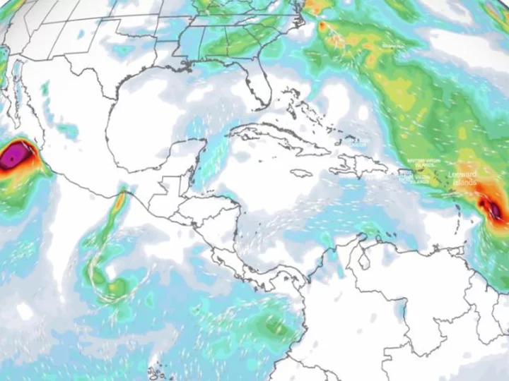 Hurricanes will strike land this weekend by two different oceans