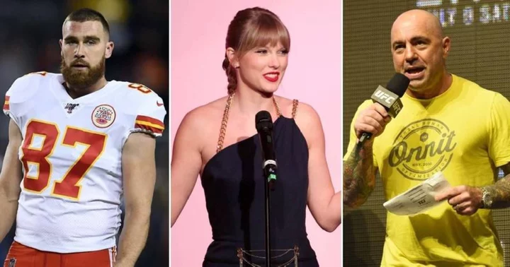 Travis Kelce's podcast 'New Heights' surpasses Joe Rogan's 'JRE' amid Taylor Swift romance rumors