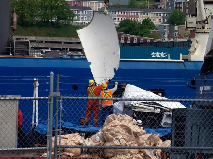 'Presumed human remains' found in wreckage of doomed Titan submersible, US Coast Guard says