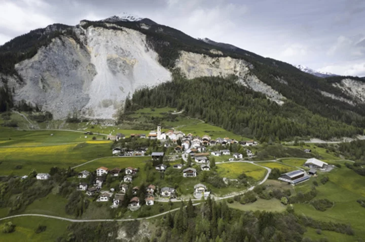 Swiss villagers told to evacuate over Alpine rockslide alert