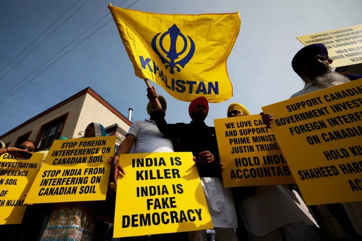 Canadian Sikh protests outside Indian mission off to a muted start