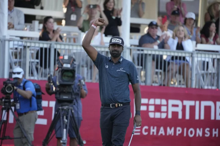 Sahith Theegala wins the Fortinet Championship in Napa for his first PGA Tour victory