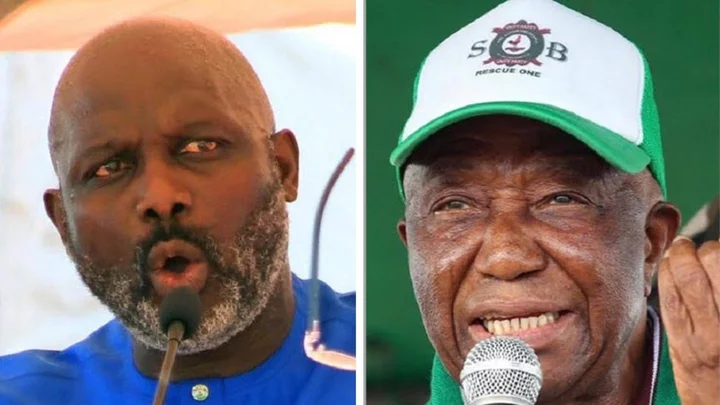 Liberia election results: George Weah and Joseph Boakai face run-off vote