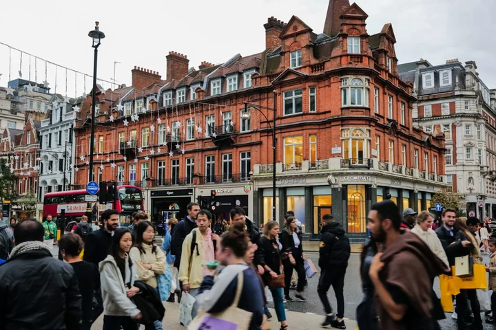 UK Inflation Slows to Two-Year Low, Bolstering Rate Cut Bets