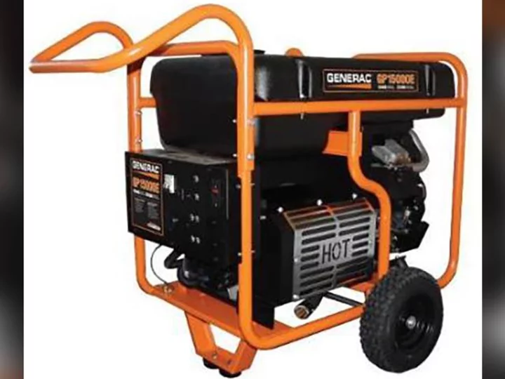 Generac recalls around 64,000 portable generators amid hurricane season