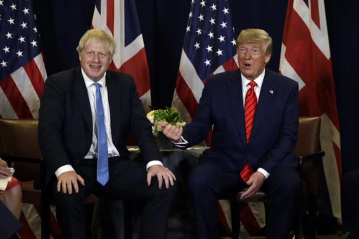 How Trump and Johnson, divisive populists with many similarities, ended up on different paths