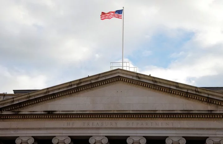 U.S. government posts smaller $176 billion April surplus as revenues shrink