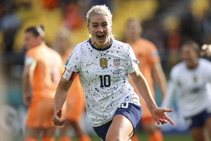 Lindsey Horan scores as US ekes out 1-1 draw with the Netherlands at the Women's World Cup