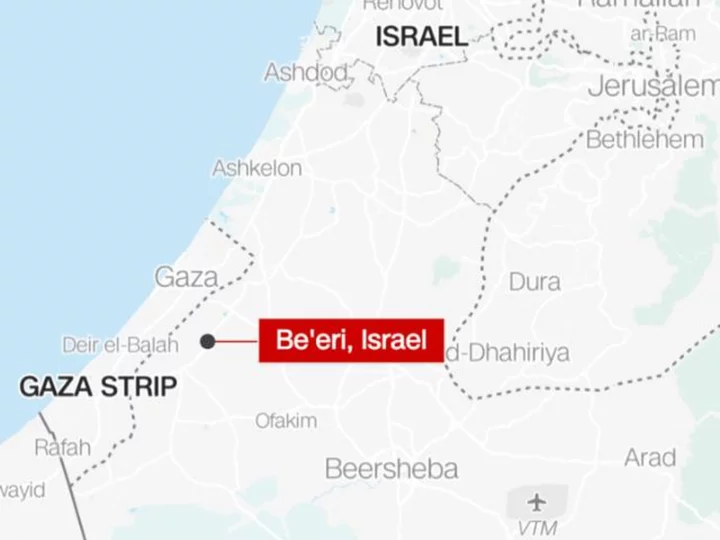 Civilian hostages in Hamas custody killed in Be'eri near Gaza border, CNN verified videos show