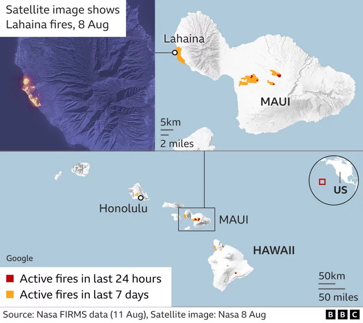 Maui fire: Search for victims intensifies after 80 deaths