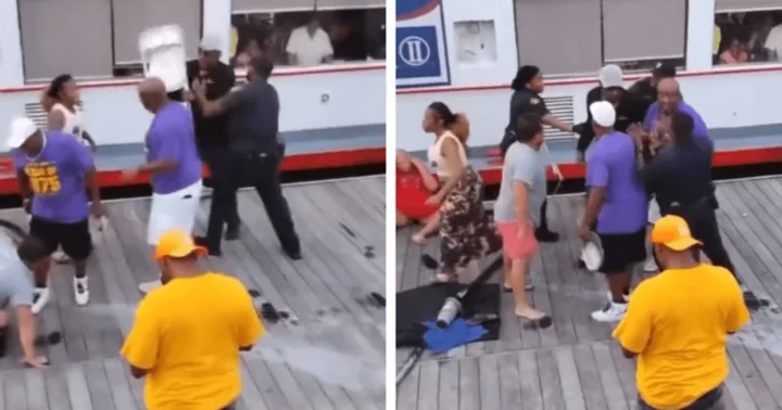 Who is Reggie Gray? Alabama brawl's ‘Folding Chair Man’ goes viral for his unique fighting skills