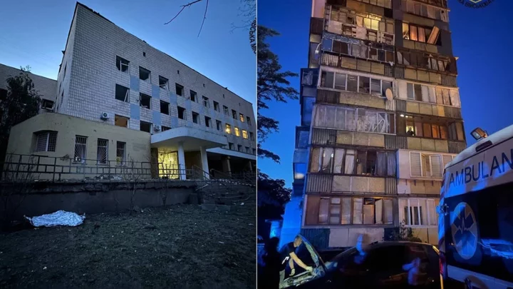 Russia-Ukraine war – live: Two children killed in overnight missile strike on Kyiv medical clinic