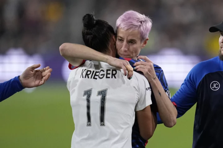 González, Gotham win NWSL championship after Megan Rapinoe's career ends with an injury