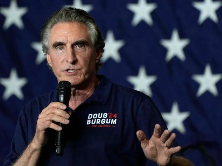 First on CNN: Burgum injured playing basketball, throwing debate attendance into question