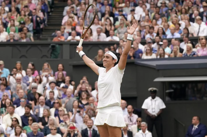 Ons Jabeur is in a second consecutive Wimbledon final. She plays Marketa Vondrousova for the title