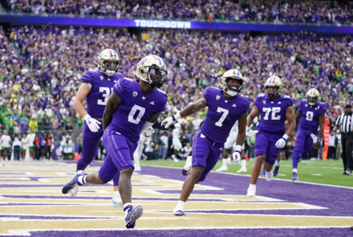 AP Top 25: Washington into top 5 for first time in 6 years; Air Force ranked for 1st time since 2019