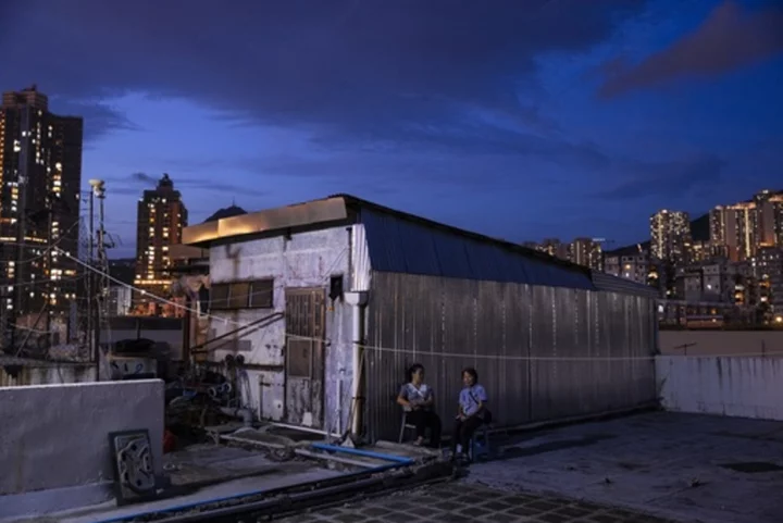 AP PHOTOS: Hong Kong's hottest summer fell hardest on most vulnerable