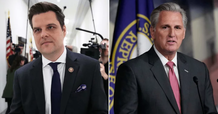 Matt Gaetz 'hailed' after spearheading historic move to oust Speaker Kevin McCarthy