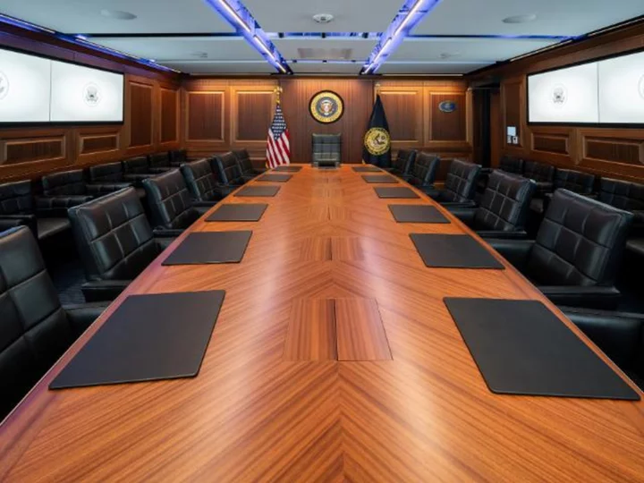 White House completes $50 million revamp of high-security Situation Room