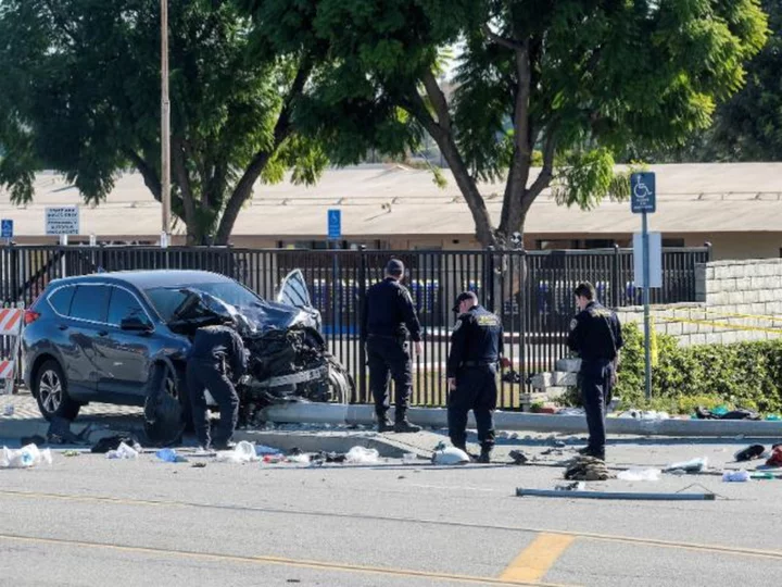 Los Angeles County law enforcement recruit dies 8 months after group of trainees were struck by wrong-way driver while on a training run